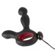 Massager - akkus, rádiós, forgó, melegítős prosztata vibrátor (fekete)